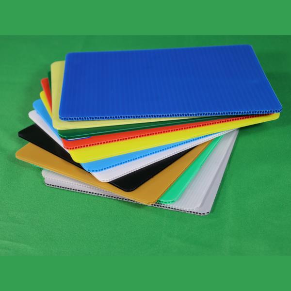 Quality Blue Polypropylene Hollow Sheets 2000*1000 PP Corrugated Board for sale