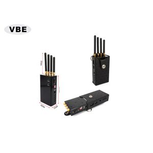 Buy cheap Remote Control portable Handheld Signal Jammer 4 Bands 2500MHz from wholesalers