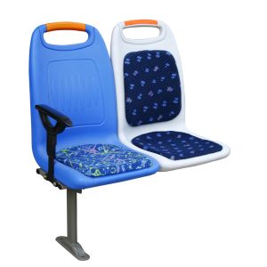 Buy cheap Smooth Surface Urban Plastic Bus Seats One Piece Molding Finished With Hand Frip from wholesalers
