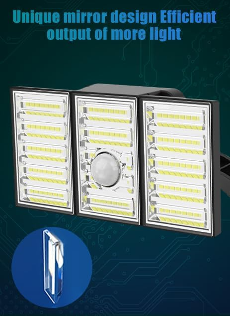 Intelligent induction solar wall light 6W three-level dimming APP controls