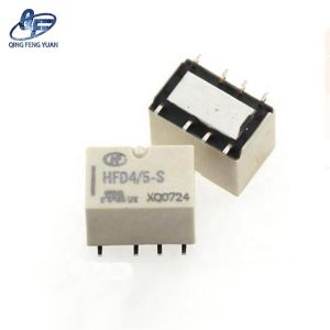 Buy cheap Hot selling relays HFD4/5-S HFD4/12-S HFD4/24-S 5V 12V 24V 8pin SMD Monostable signal relay from wholesalers