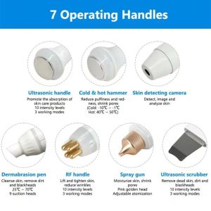 Multifunctional Hydrafacial Machine 7 In 1 Hydrafacial Microdermabrasion Machine