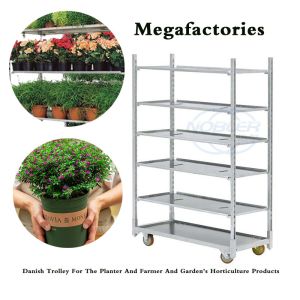 Buy cheap Dutch Trolley Cc Roll Container Danish Cart Flower Shipping Rack from wholesalers
