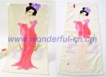 Buy cheap Custom new style velour peri printed magic towel for face from wholesalers