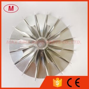 Buy cheap supercharger 85.67/157.50mm 8+8 blades milling/aluminum 2618/billet compressor wheel for PISC ​ from wholesalers