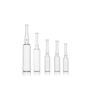 Buy cheap clear amber borosilicate glass ampoule medical cosmetic use from wholesalers