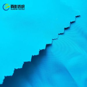 Plain Nylon Taslon Fabric PU Coating , Polyamide Nylon Woven Fabric