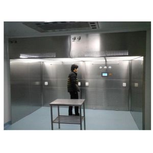 China Automated Stainless Steel Weighting Booth Dispensing Booth With High Efficiency on sale
