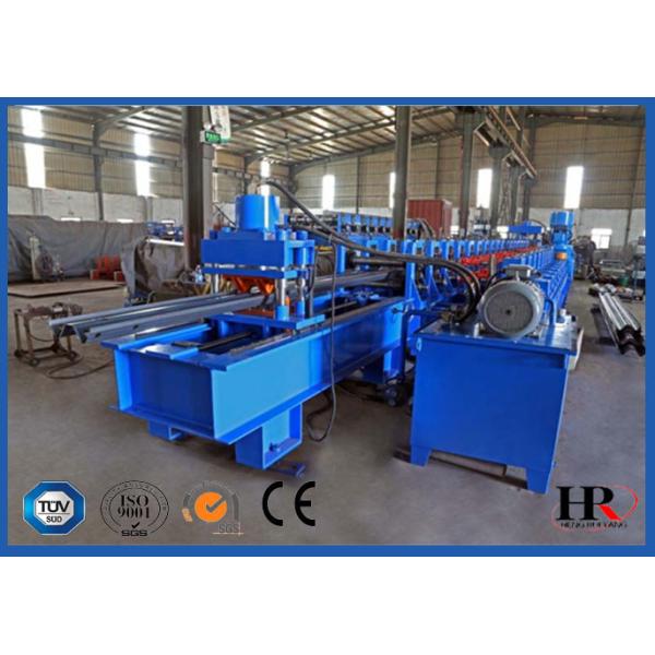 Buy cheap 2-WAVE Galvanized Steel Highway Guardrail Roll Forming Machine from wholesalers