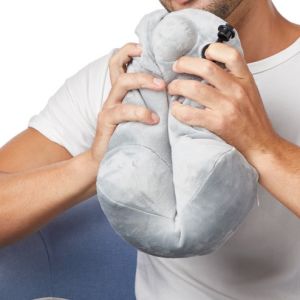 Buy cheap 100% Wool Heated Neck Pillow With Carbon Fiber Heating Element from wholesalers