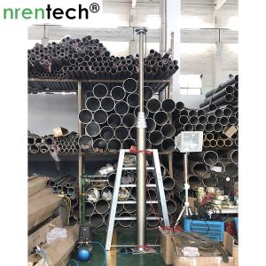 Buy cheap 9m pneumatic telescopic mast for mobile CCTV vehicle telescoping mast antenna mast telecommunication tower mast from wholesalers