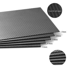 High Strength Light Weight Carbon Fibre Sheet OEM Carbon Fiber Panel