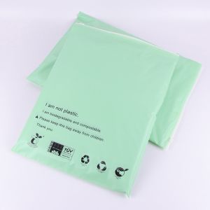 Buy cheap Frosted Recycled Compostable Biodegradable Plastic Bag Matte With Zipper from wholesalers