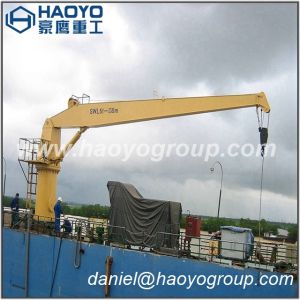 Buy cheap HAOYO Good Quality Stiff Boom Marine Offshore Cranes For Sale from wholesalers