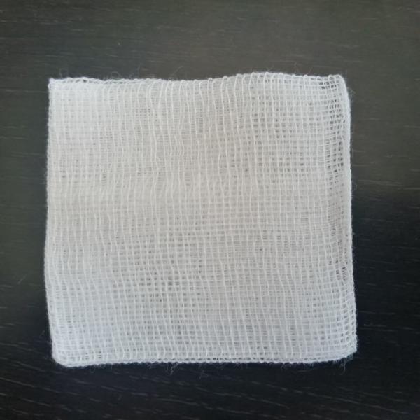 Quality Premier Cotton Medical Gauze Swabs 10x10cm 12ply Fluid Abosorbing for sale