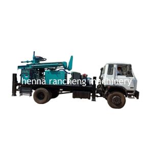 Buy cheap 300m Deep Rock Borehole Drilling Rig Truck Mounted Water Well Machine from wholesalers