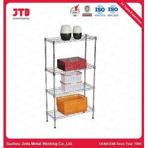 Buy cheap 72in Steel Wire Shelving With Wheels from wholesalers