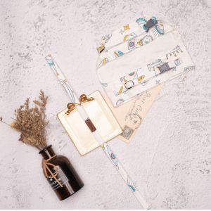 Nylon Adjustable Universal Pet Harness Leash White For Cats