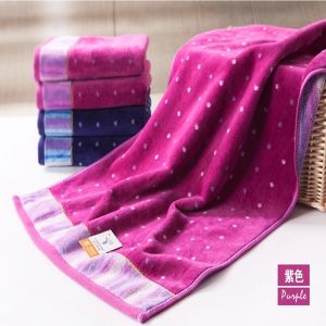 Buy cheap 76*35cm 100% Cotton Towel Toalhas Face towel Hand towel long-lasting durably dirty from wholesalers
