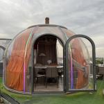 Buy cheap CE Outdoor Prefab Dome Homes Inflatable Bubble Lodge Camping Hotel Tent House from wholesalers