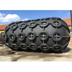 Buy cheap 50Kpa Pneumatic Rubber Fender Yokohama Fenders With Tire Chain Net from wholesalers