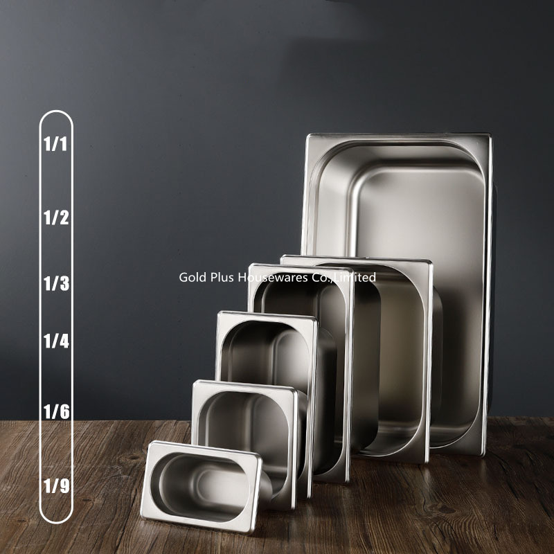 Buy cheap Easy to clean metal compartment containers multi sizes anti-scratch stainless steel serving pan with lid from wholesalers