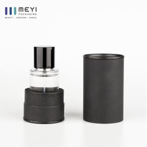 30ml Customized Perfume Glass Empty Bottle Cylindrical Bottom Transparent With