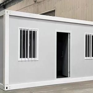 Flat Pack Container House-Office Prefab Container With PVC Sliding Window