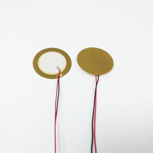 Buy cheap 27T*20*0.5mm 4KHz Copper Three Pole Piezo Ceramic Disc from wholesalers