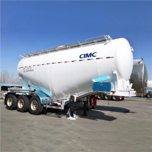China Powder Bulk Transportation 35CBM Pneumatic Bulk Trailer on sale