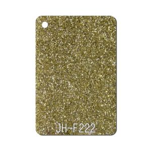 Buy cheap Gold Glitter Acrylic Sheet 1050 mm × 1860mm For Hangbag from wholesalers