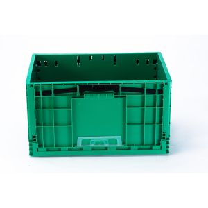 Collapsible Storage Plastic Crate for Fruit Moving Customized Color Solid Box