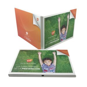 Economy Promotional Video Cards Super Slim Video Player Greeting Card