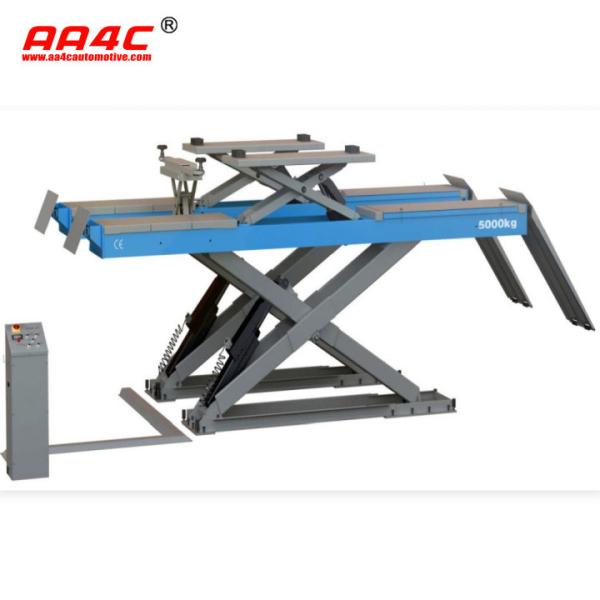 Buy cheap AA4C 5.0T 4.8M runway alignment scissor lift with slide rolling jack AA-ALSL8250AL from wholesalers