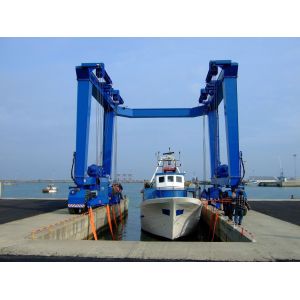 Buy cheap 100t Boat Hoist Crane Clear Width 8.4m Clear Height 8.8m For Boat Lift from wholesalers