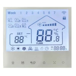 Buy cheap Wifi Tuya Smart Thermostat Touch Screen Seven Day Weekly Programmable from wholesalers