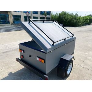 Buy cheap Convenient Camping Tool Trailer Grey Outdoor Camper Trailer For Camping Enthusiasts from wholesalers