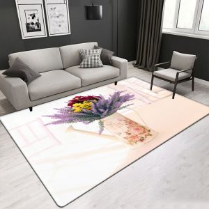 Buy cheap High Quality Nature Landscape 3D Printed Polyester Fiber Living Room Carpet Hotel Area Rugs Custom Size from wholesalers