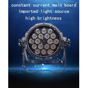 Buy cheap Outdoor Stage Lighting Solutions 18pcs Waterproof LED Par Cans with DIALux evo Layout from wholesalers