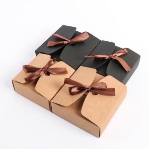 Buy cheap Square Paper Sweet Box Degradable Eco - Friendly Material With Ribbon from wholesalers