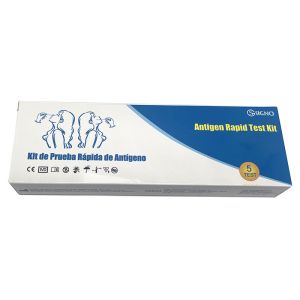 Buy cheap Antibody Antigen Sars Cov 2 Rapid Test Kit Nasal Swabs / Throat Swab Class II from wholesalers