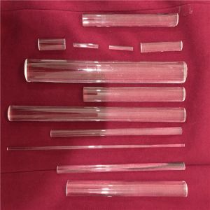 Buy cheap Frosted Quartz Glass Rod High Purity SiO2 Sand Material Made from wholesalers
