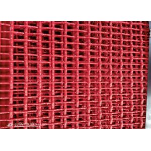 Mam Ba Lock Crimp Vibrating Screen Media Mesh For Screening Equipment Quarry