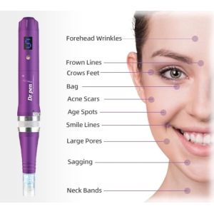 Dr Pen X5-W Wireless dermapen with Speed Digital display Auto Microneedle System