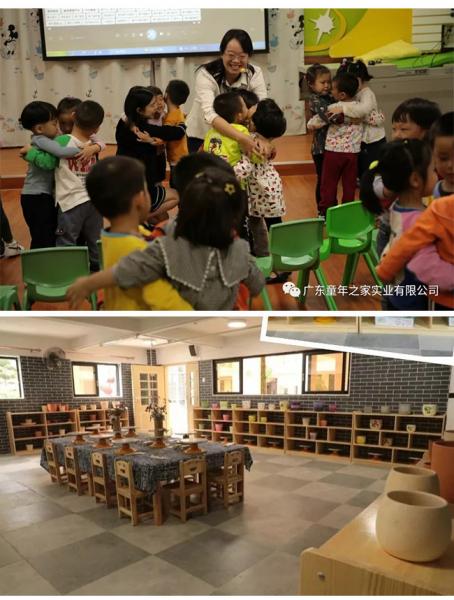 Customize Modern Preschool Furniture , Wooden Furniture For Preschool Classrooms