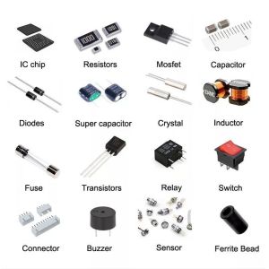 5DFN Package Integrated Circuit Electronic Parts with Max 3700pF Input