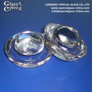 OEM Pressed Borosilicate Glass Road Stud With Reflective Surface