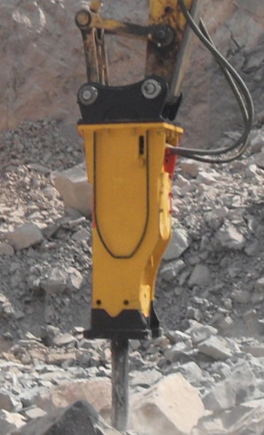 Buy cheap Customized Chisel Diameter 4T PC40 Excavator Side Type Breaker Hammer for Excavator Vibro Rock Breaker Attachment from wholesalers