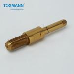 Buy cheap Bronze Practical CNC Turning Parts , Shaft CNC Precision Turning Components from wholesalers