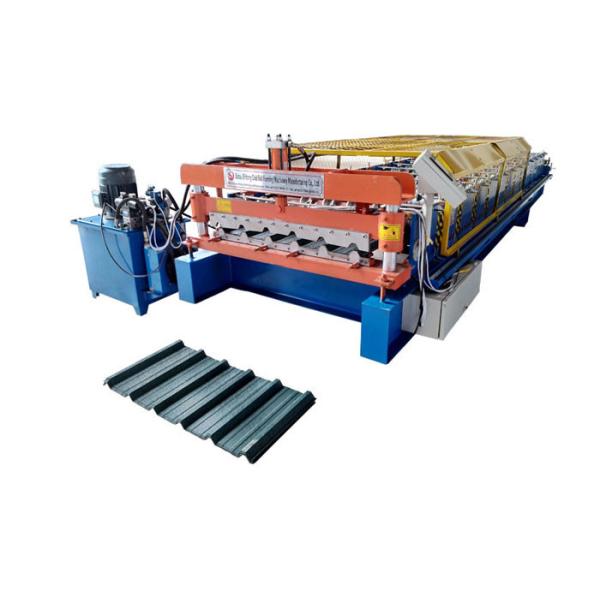 Buy cheap High Speed Aluminum Roll Forming Machines , Metal Roof Rolling Machines With Hydraulic Power from wholesalers